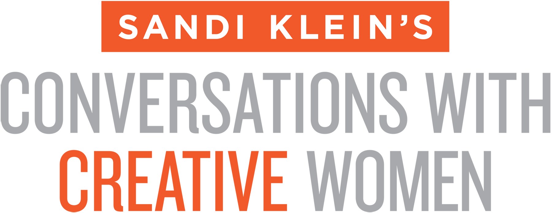 Sandi Klein’s Conversations with Creative Women header image 1